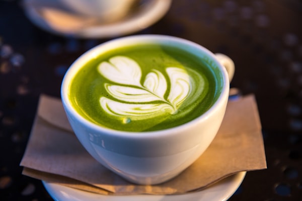 Matcha latte updated visual